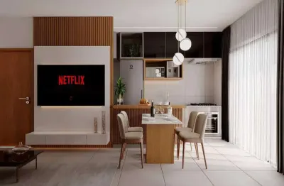 Excelente apartamento com 2 quartos a venda no bairro tubalina