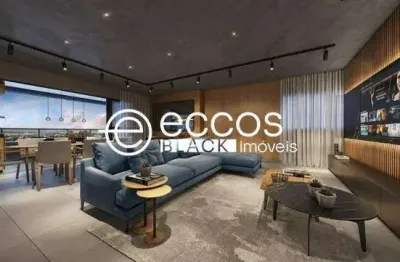 Apartamento à venda, 3 quartos, 2 suítes, 2 vagas, jardim karaíba - uberlândia/mg