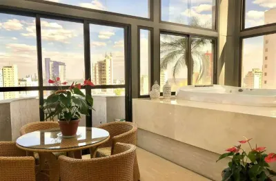 Cobertura à venda, 4 quartos, 3 suítes, 3 vagas, fundinho - uberlândia/mg