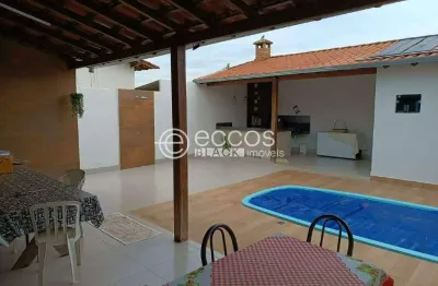 Casa à venda, 2 quartos, 1 suíte, 3 vagas, cidade jardim - uberlândia/mg