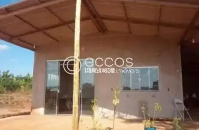 Chácara à venda, 3 quartos, 1 suíte, zona rural - uberlândia/mg