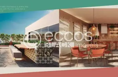 Apartamento à venda, 2 quartos, 1 suíte, 2 vagas, centro - uberlândia/mg