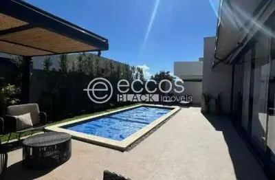 Casa em condomínio à venda, 4 quartos, 4 suítes, 2 vagas, jardim sul - uberlândia/mg