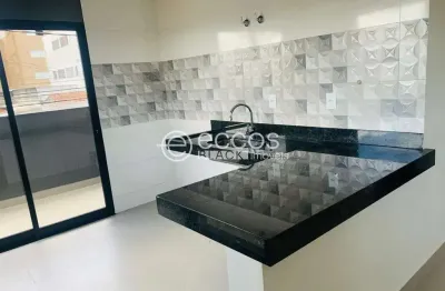 Apartamento à venda, 2 quartos, 1 suíte, 2 vagas, santa mônica - uberlândia/mg