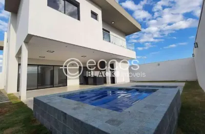 Casa em condomínio à venda, 4 quartos, 4 suítes, 6 vagas, nova uberlândia - uberlândia/mg