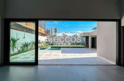 Casa em condomínio à venda, 4 quartos, 4 suítes, 3 vagas, jardim karaíba - uberlândia/mg