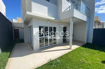 Casa em condomínio para aluguel, 3 quartos, 3 suítes, 2 vagas, granja marileusa - uberlândia/mg