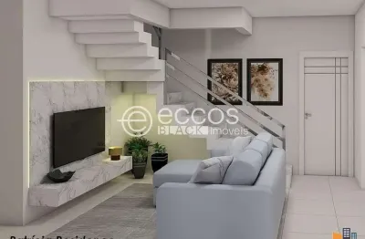 Cobertura à venda, 3 quartos, 1 suíte, 1 vaga, osvaldo rezende - uberlândia/mg