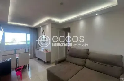 Apartamento à venda, 2 quartos, 1 suíte, 2 vagas, novo mundo - uberlândia/mg