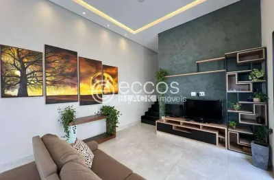 Casa em condomínio à venda, 3 quartos, 3 suítes, 2 vagas, Gávea Sul - Uberlândia/MG