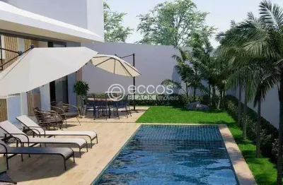 Casa em condomínio à venda, 4 quartos, 4 suítes, 2 vagas, granja marileusa - uberlândia/mg