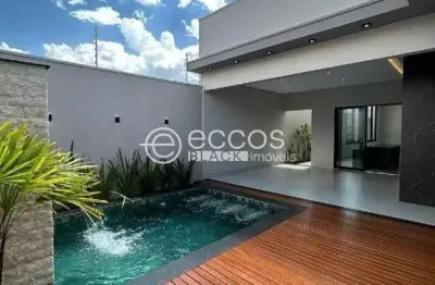 Casa à venda, 3 quartos, 3 suítes, jóquei clube - araguari/mg