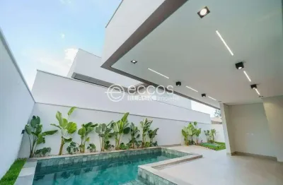 Casa em condomínio à venda, 3 quartos, 3 suítes, 3 vagas, laranjeiras - uberlândia/mg