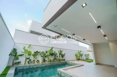 Casa em condomínio à venda, 3 quartos, 3 suítes, 3 vagas, laranjeiras - uberlândia/mg