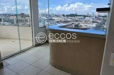 Cobertura à venda, 3 quartos, 3 suítes, 3 vagas, martins - uberlândia/mg