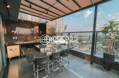 Apartamento para aluguel, 4 quartos, 4 suítes, 4 vagas, jardim karaíba - uberlândia/mg