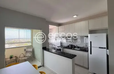 Apartamento para aluguel, 2 quartos, 1 suíte, 2 vagas, tubalina - uberlândia/mg