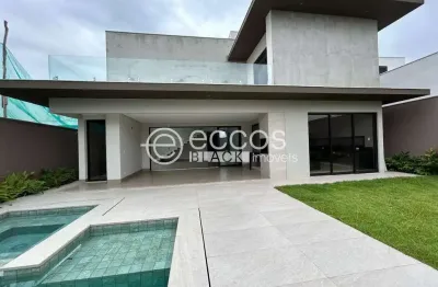 Casa em condomínio à venda, 4 quartos, 4 suítes, 3 vagas, nova uberlândia - uberlândia/mg