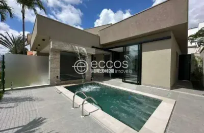 Casa em condomínio à venda, 3 quartos, 3 suítes, 4 vagas, nova uberlândia - uberlândia/mg