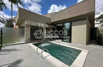 Casa em condomínio à venda, 3 quartos, 3 suítes, 4 vagas, nova uberlândia - uberlândia/mg