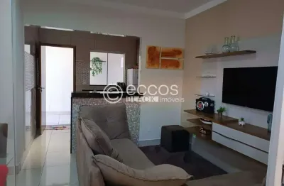 Casa à venda, 2 quartos, 1 vaga, santa rosa - uberlândia/mg