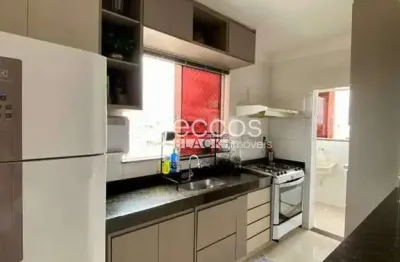 Apartamento à venda, 2 quartos, 1 suíte, 2 vagas, novo mundo - uberlândia/mg