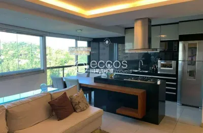 Apartamento à venda, 2 quartos, 2 vagas, vila da serra - nova lima/mg