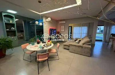 Casa em condomínio para aluguel, 3 quartos, 3 suítes, 2 vagas, laranjeiras - uberlândia/mg