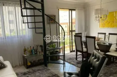 Cobertura à venda, 3 quartos, 1 suíte, 2 vagas, santa mônica - uberlândia/mg