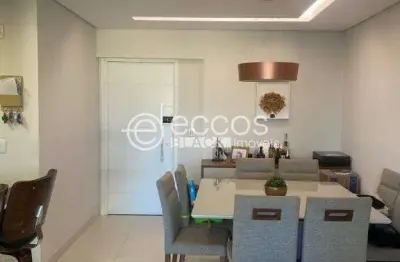 Apartamento para aluguel, 2 quartos, 1 suíte, 2 vagas, santa mônica - uberlândia/mg