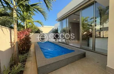 Casa em condomínio à venda, 3 quartos, 3 suítes, 4 vagas, jardim sul - uberlândia/mg