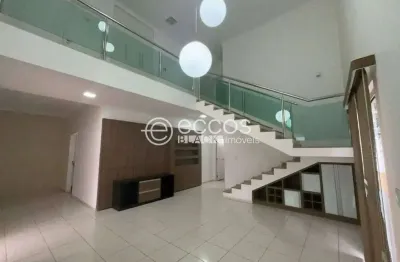 Casa para aluguel, 3 quartos, 2 suítes, 3 vagas, jardim karaíba - uberlândia/mg