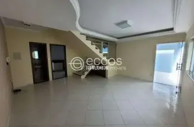 Casa para aluguel, 3 quartos, 4 vagas, alto umuarama - uberlândia/mg
