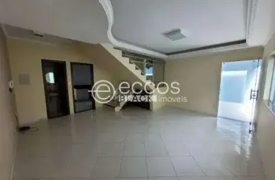Casa para aluguel, 3 quartos, 4 vagas, alto umuarama - uberlândia/mg