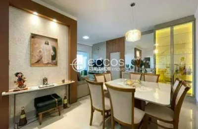 Apartamento à venda, 3 quartos, 1 suíte, 2 vagas, jardim finotti - uberlândia/mg
