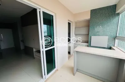 Apartamento para aluguel, 2 quartos, 1 suíte, 2 vagas, santa mônica - uberlândia/mg