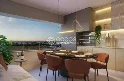 Apartamento à venda, 3 quartos, 3 suítes, 2 vagas, gávea - uberlândia/mg