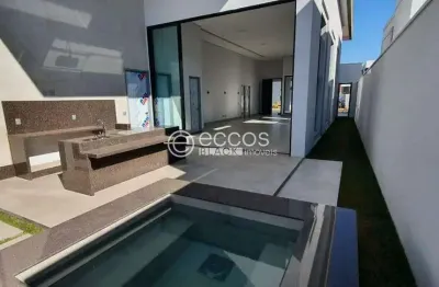 Casa em condomínio à venda, 4 quartos, 4 suítes, 2 vagas, cidade jardim - uberlândia/mg