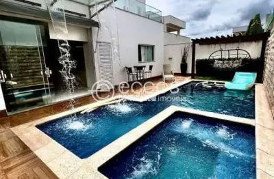 Casa em condomínio à venda, 4 quartos, 2 suítes, 4 vagas, laranjeiras - uberlândia/mg