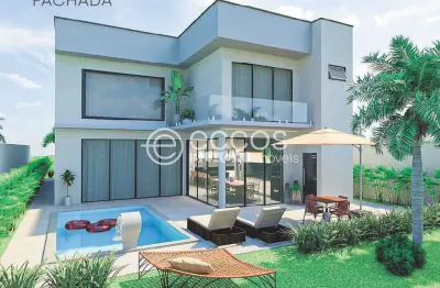 Casa em condomínio à venda, 4 quartos, 4 suítes, granja marileusa - uberlândia/mg