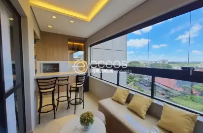 Apartamento à venda, 3 quartos, 1 suíte, 2 vagas, santa mônica - uberlândia/mg