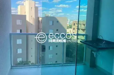 Apartamento à venda, 2 quartos, 1 suíte, 2 vagas, tubalina - uberlândia/mg