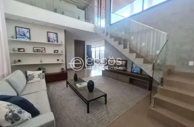 Casa em condomínio à venda, 3 quartos, 3 suítes, 2 vagas, laranjeiras - uberlândia/mg