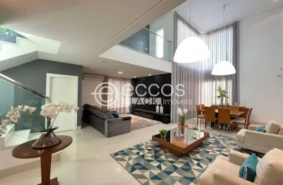 Casa à venda, 4 quartos, 4 suítes, 2 vagas, jardim karaíba - uberlândia/mg