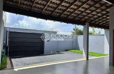 Casa à venda, 3 quartos, 1 suíte, 2 vagas, cidade jardim - uberlândia/mg