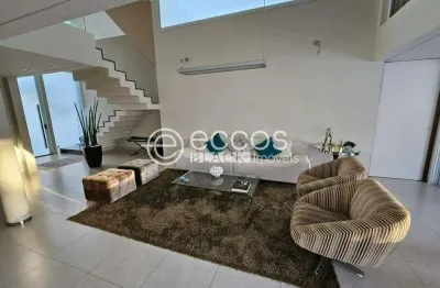 Casa em condomínio à venda, 4 quartos, 4 suítes, 2 vagas, jardim karaíba - uberlândia/mg