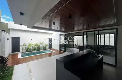 Casa em condomínio à venda, 3 quartos, 3 suítes, 2 vagas, laranjeiras - uberlândia/mg