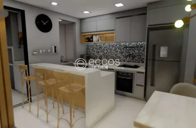 Apartamento à venda, 2 quartos, 1 suíte, 1 vaga, novo mundo - uberlândia/mg