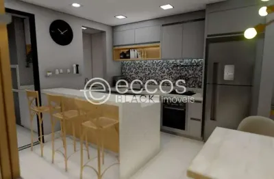 Apartamento à venda, 2 quartos, 1 suíte, 1 vaga, novo mundo - uberlândia/mg