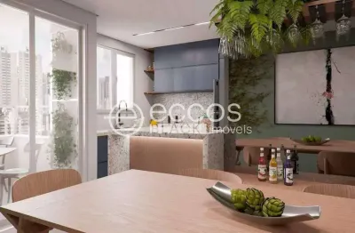 Apartamento à venda, 2 quartos, 1 suíte, 1 vaga, novo mundo - uberlândia/mg